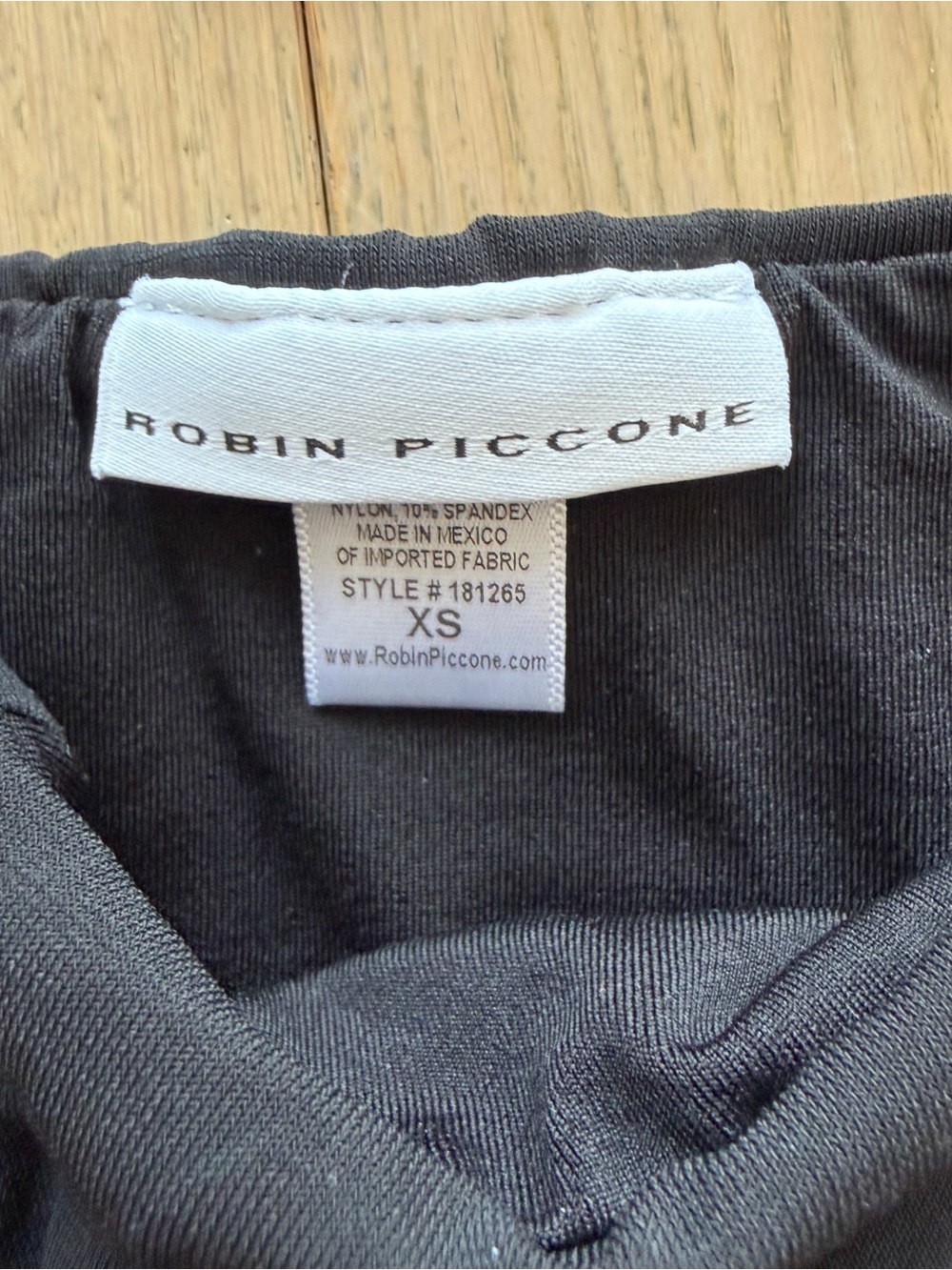 Robin Piccone Black Ruffle-Trim Bikini Set - Picture 4 of 6